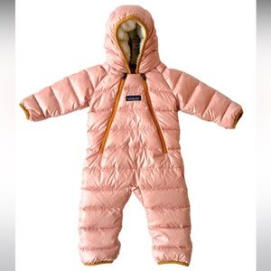 Patagonia Infant Hi-Loft Down Sweater Bunting - Seafan Pink